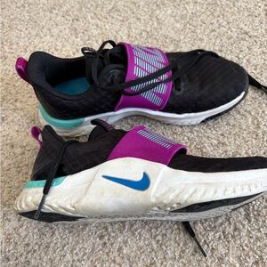 NIKE RENEW IN SEASON TR 9 Women's Training Shoes Sz 5.5 Black Purple #AR4543007